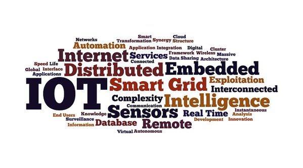 圖一 : 物聯(lián)網(wǎng)的主要應(yīng)用，範(fàn)圍廣泛，分散在各種不同的領(lǐng)域之中，然而主要的殺手應(yīng)用，則尚不明顯。