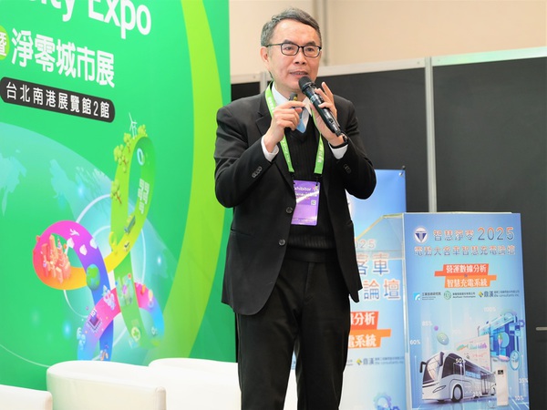 圖二 : 電能補充聯盟秘書長張念慈（攝影：陳念舜）