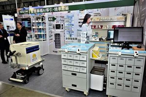 智慧醫療亦為新漢智能在智慧創新解決方案發展的核心之一,於臺灣醫療科技展M1036攤位上發表新一代智慧取藥指引系統。